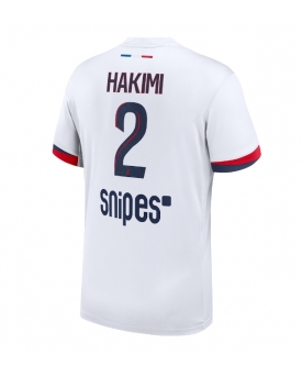 Billige Fotballdrakt Paris Saint-Germain Achraf Hakimi #2 Replika Bortedrakt 2025-26 Kortermet Billige Fotballdrakt Paris Saint-Germain Achraf Hakimi #2 Replika Bortedrakt 2025-26 Kortermet